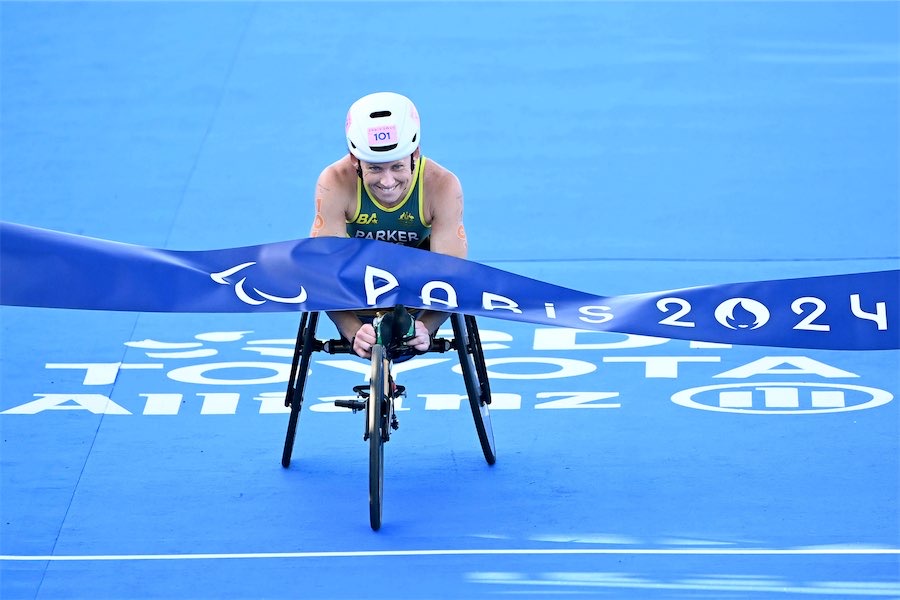 Triathlon gold completes Parker’s redemption