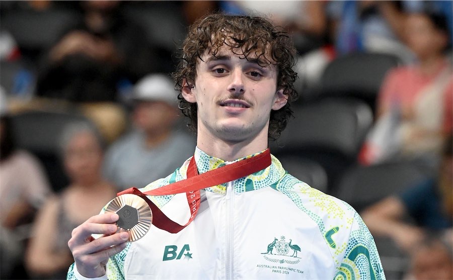 Teen Aussie swimmer nets medal on Paralympic debut