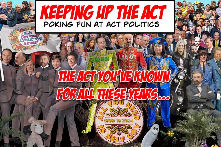 KEEPING UP THE ACT