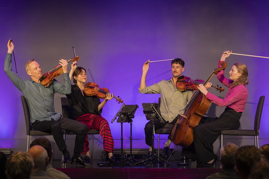 ‘Astonishing’: quartet’s flawless performance
