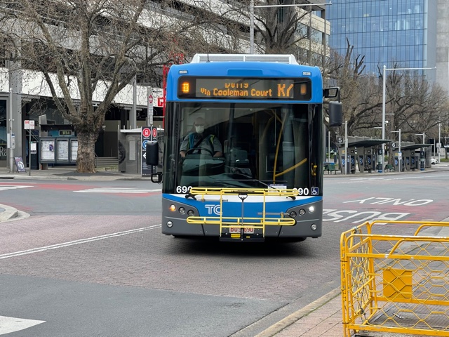 Canberra bus network to be upgraded in July