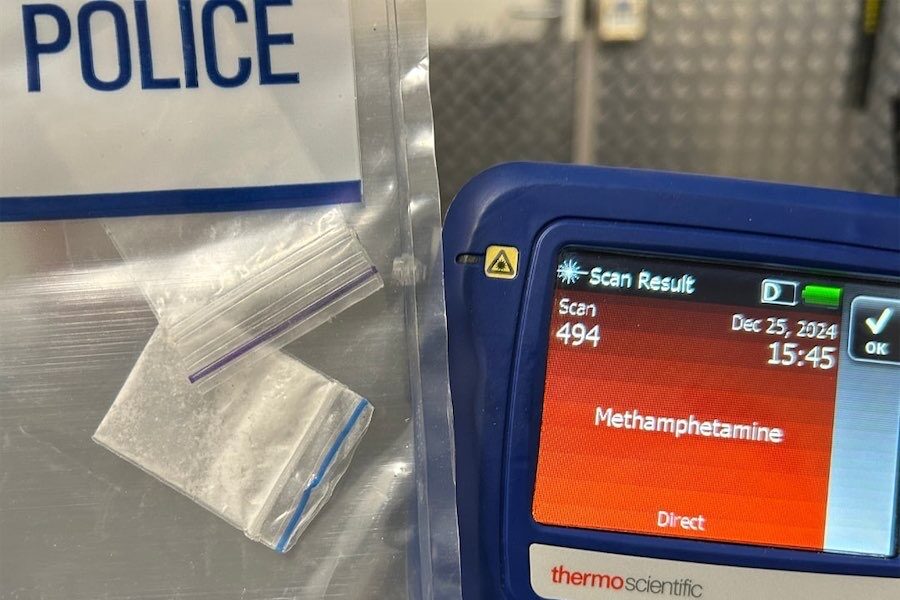 Drugged, disqualified and armed on Christmas Day