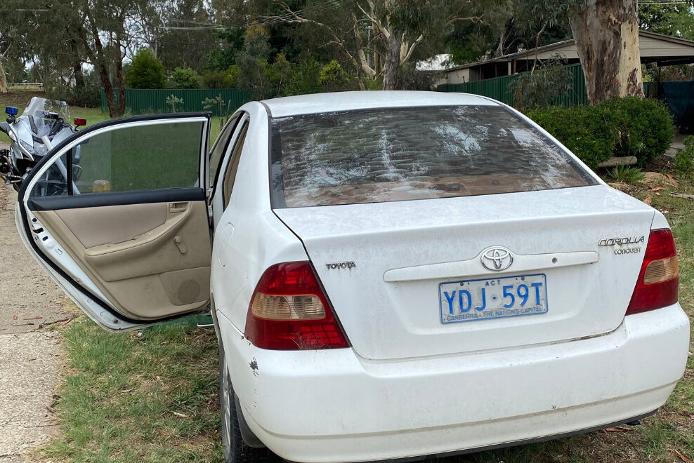Erratic driving in Higgins, but by who?