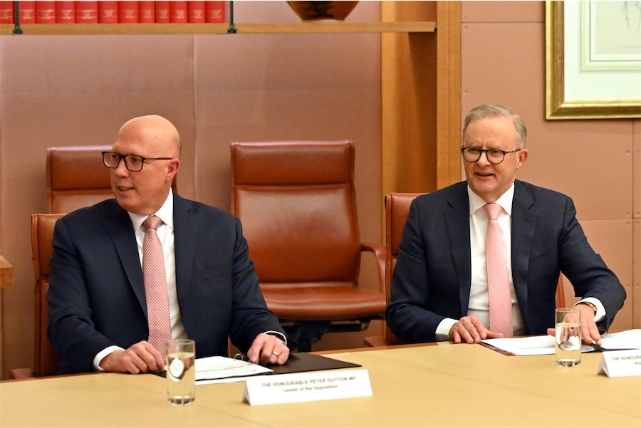 Dutton launches a game of one-upmanship