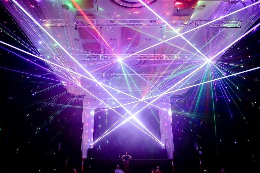 ‘Mind-bending’ show of light and sound