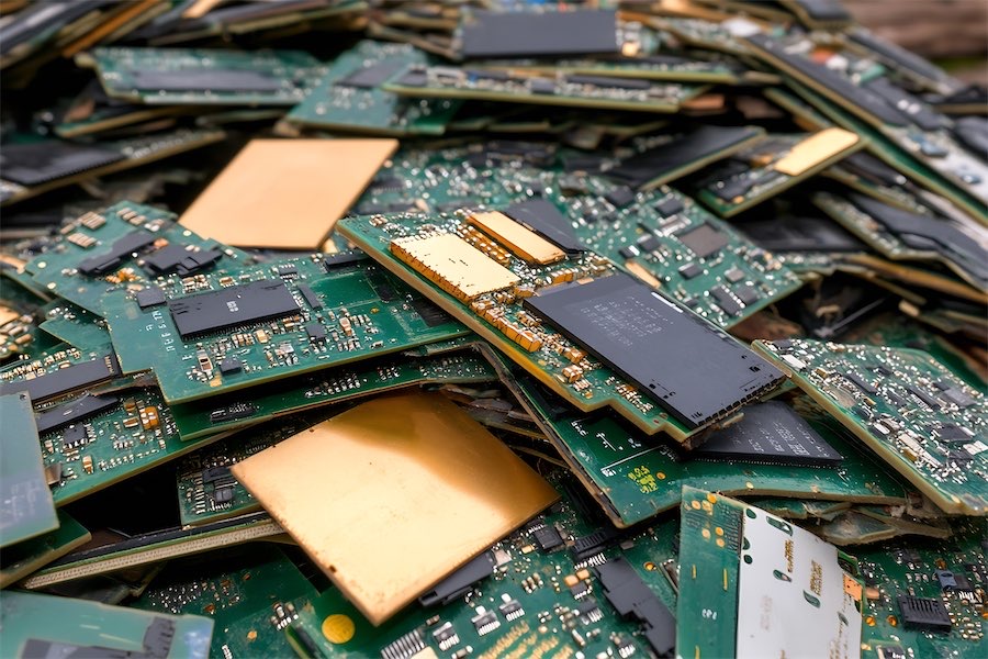 E-waste: most of it ends up in landfill