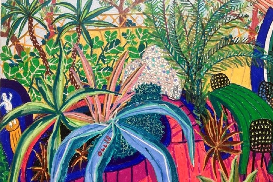 Artist has taken to time travelling