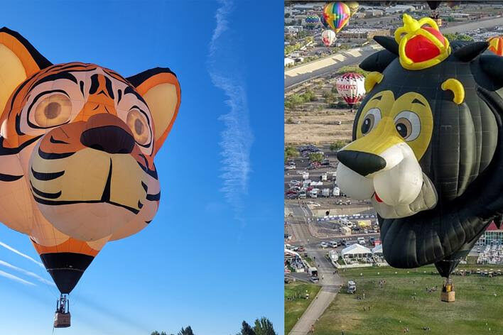 New faces at the March balloon festival