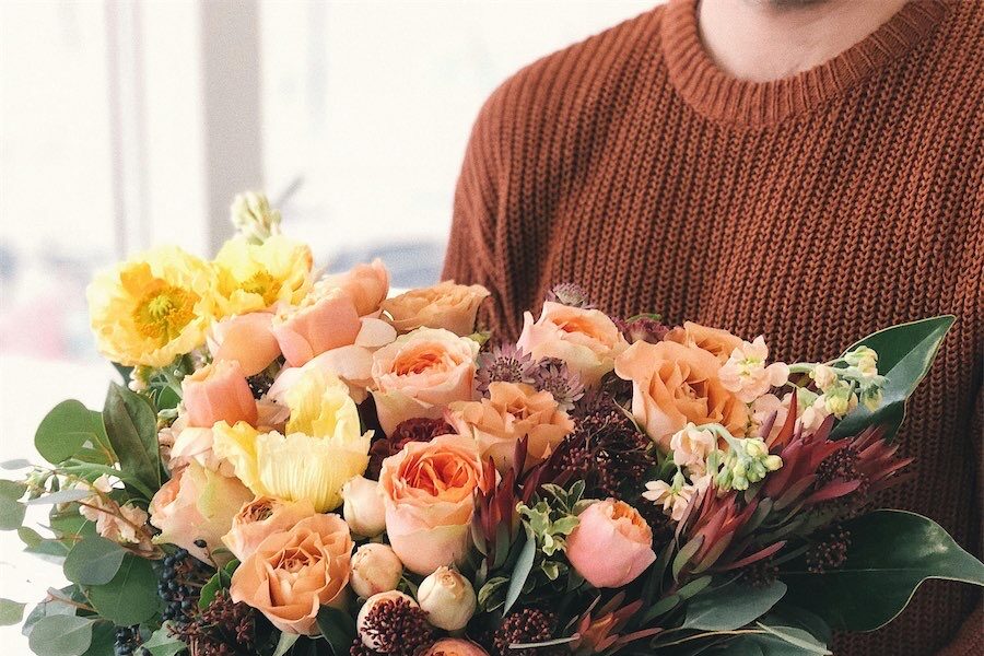 Flowers in bloom in Valentine’s gift splurge