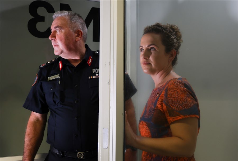Top cop given his marching orders
