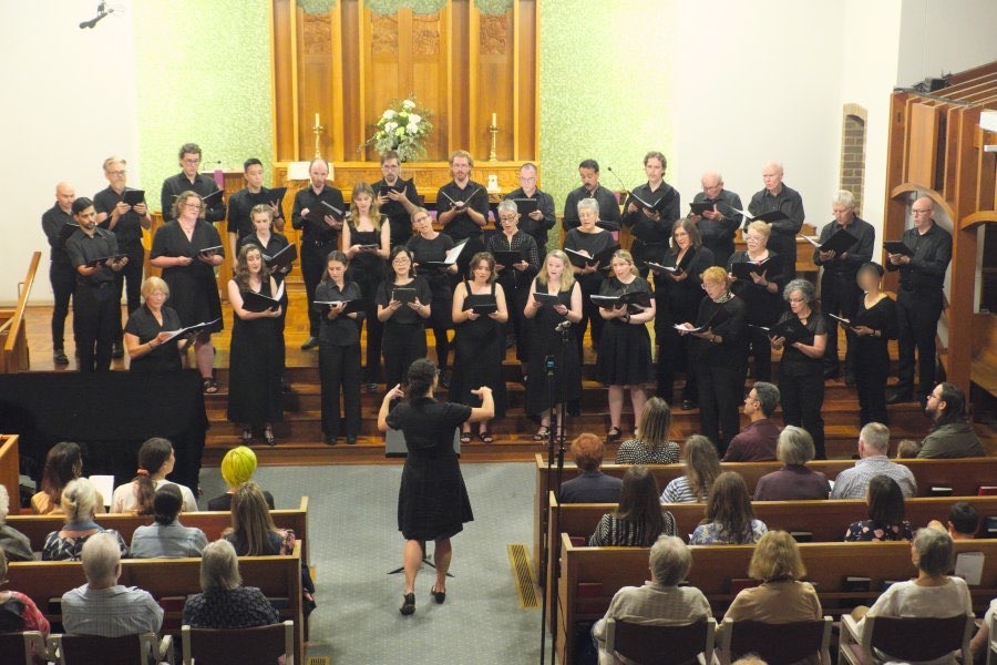 Intense concert of loss, grief and healing