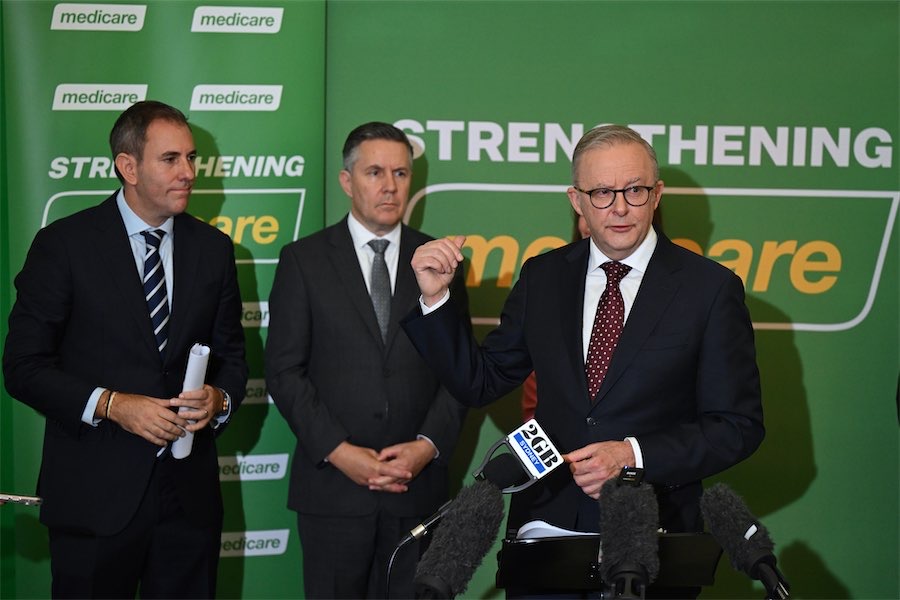 Labor angling for Medicare fight on day one of campaign