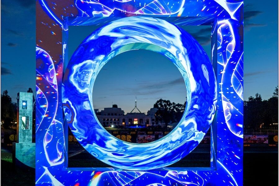 Enlighten turns on the triangle lights