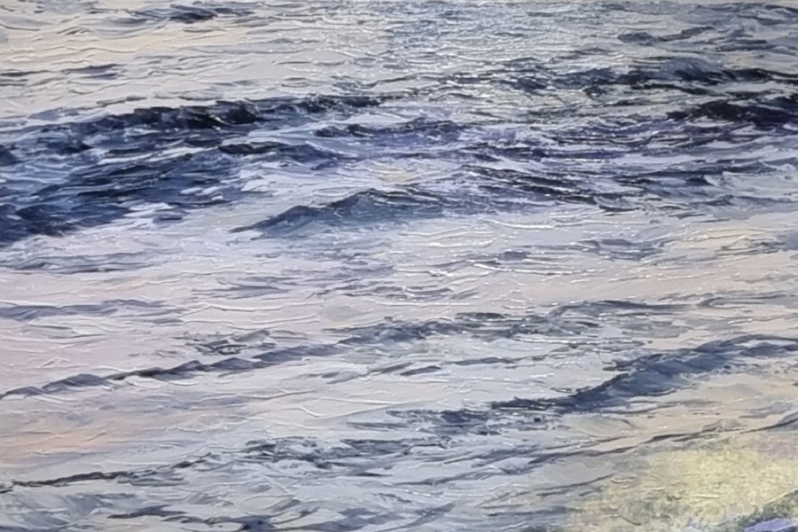 Hadfield’s winning water painting earns her a splash of cash