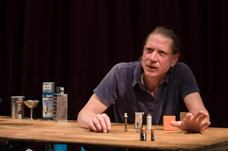 Much ado about a can of vodka at Table Top Shakespeare