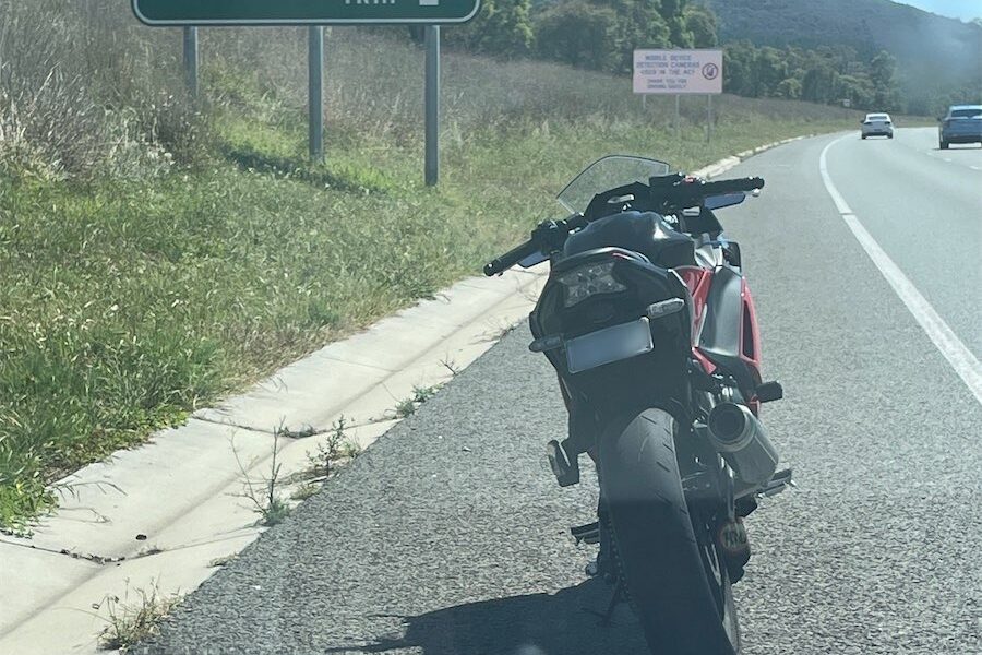 ‘Late’ uni student booked at 161 km/h on parkway