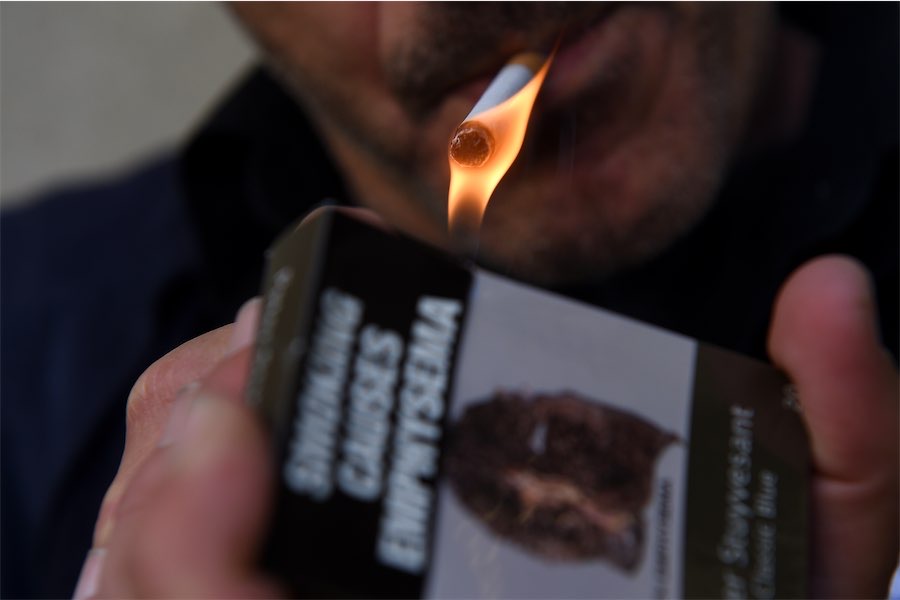 Unfiltered warnings aim to shock smokers into quitting
