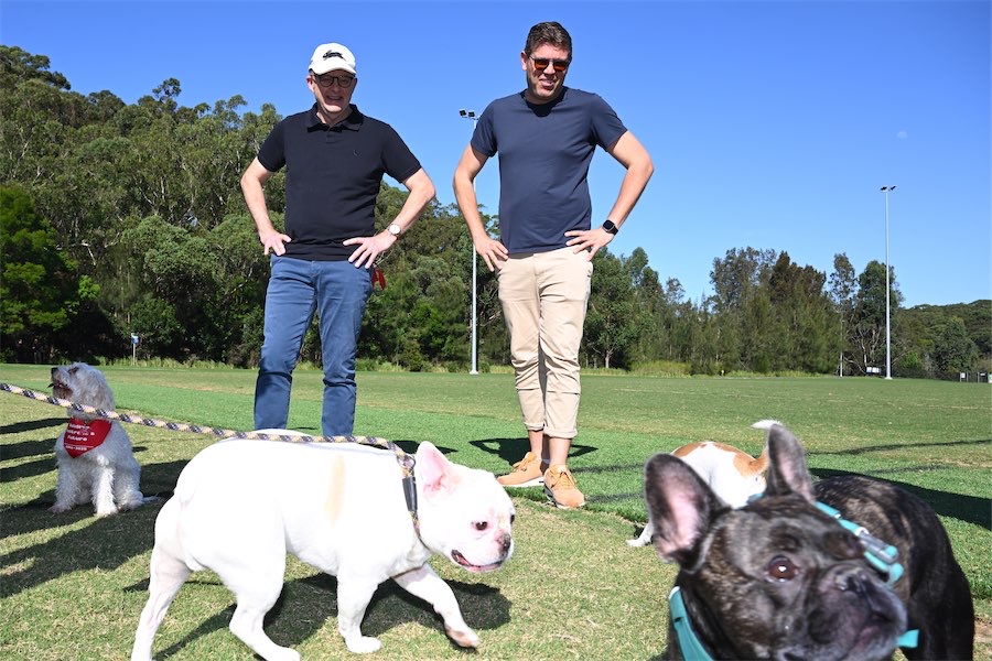 Campaign goes to the dogs as leaders pause for Easter