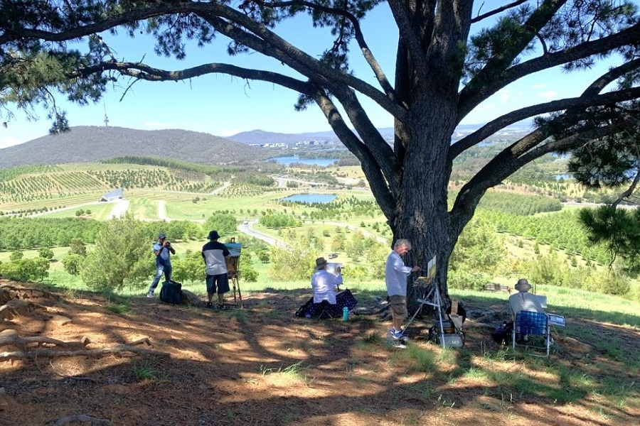 New painting festival is out there… in the fresh air