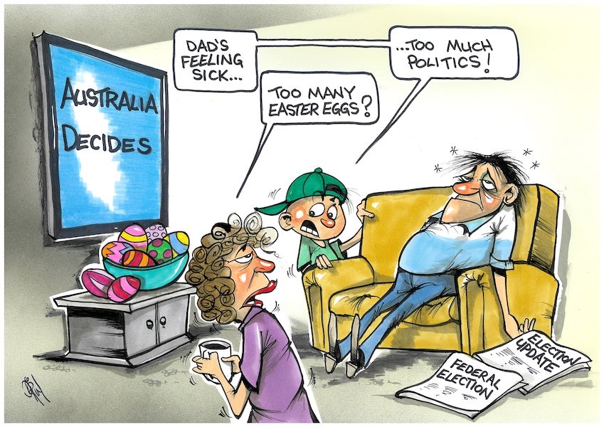 Cartoon / An Easter Dose of Dorin