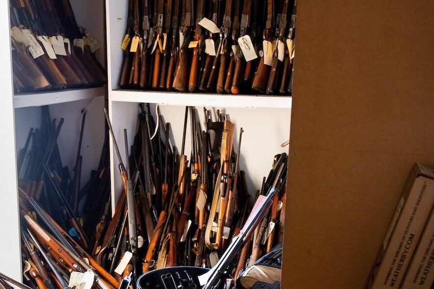 Police seize thousands of guns in two operations