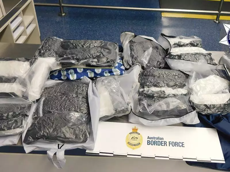 Meth weighing 17kg found in lost luggage at airport