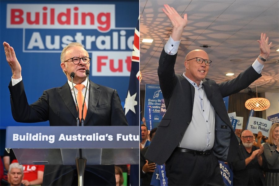 Labor in pole position as leaders deliver final pitch