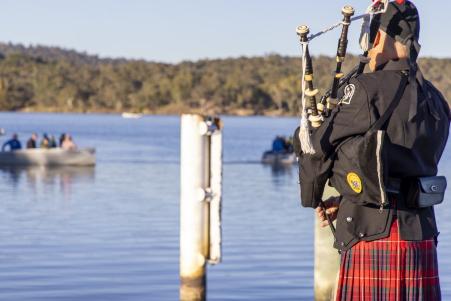 Musical lake journey with a message