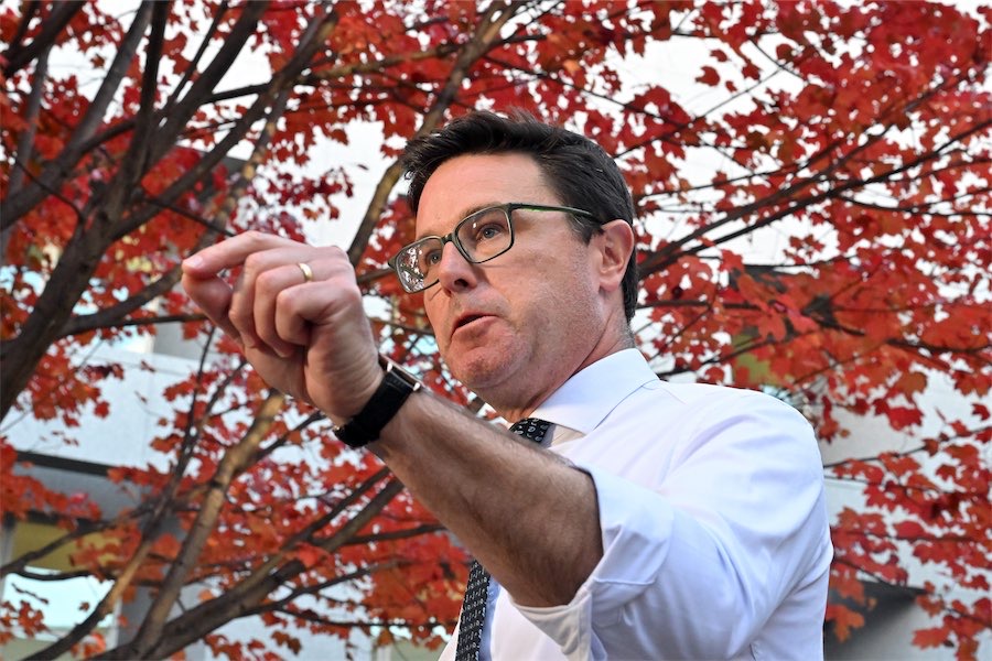 Nationals leader shrugs off job concerns after split