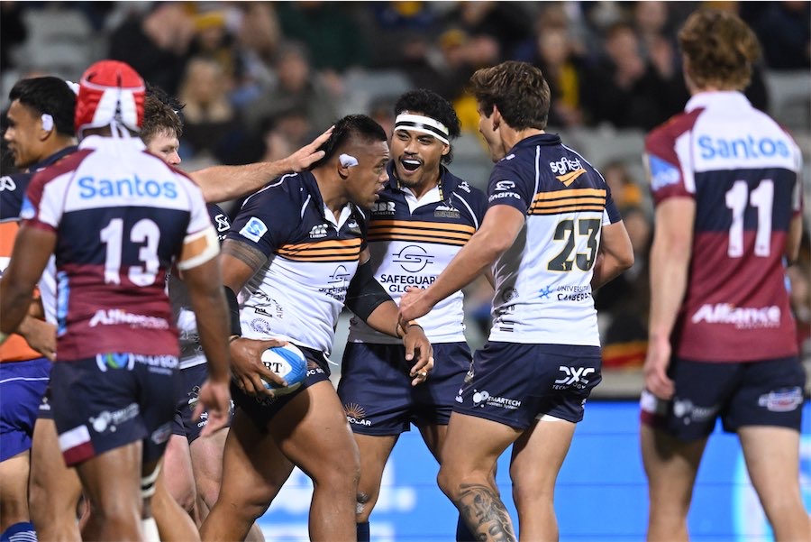 Brumbies fend off Reds again to hit top Super spot