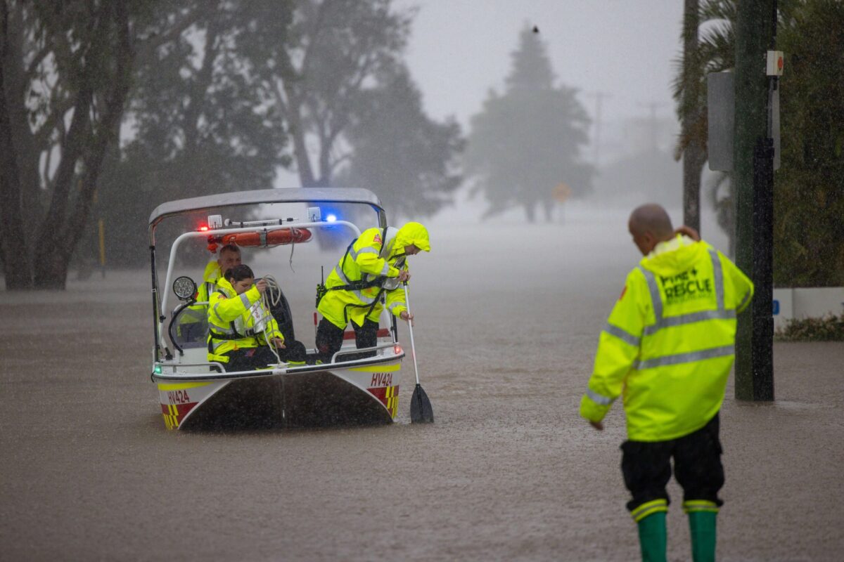 Town’s torrid time as devastating floods begin to ease
