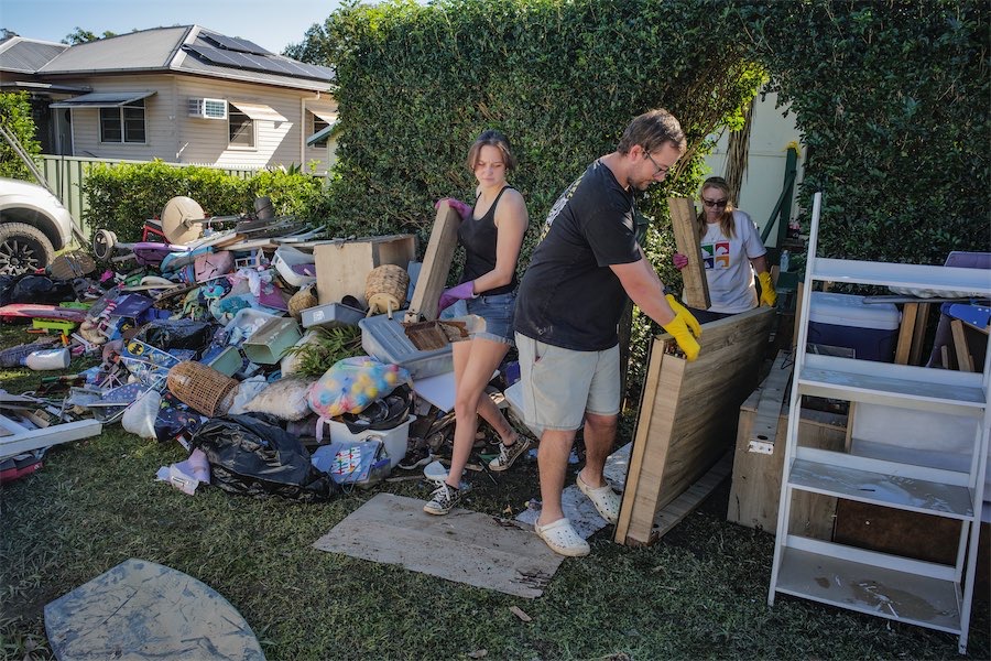 Strong winds and cold weather to impact flood clean up