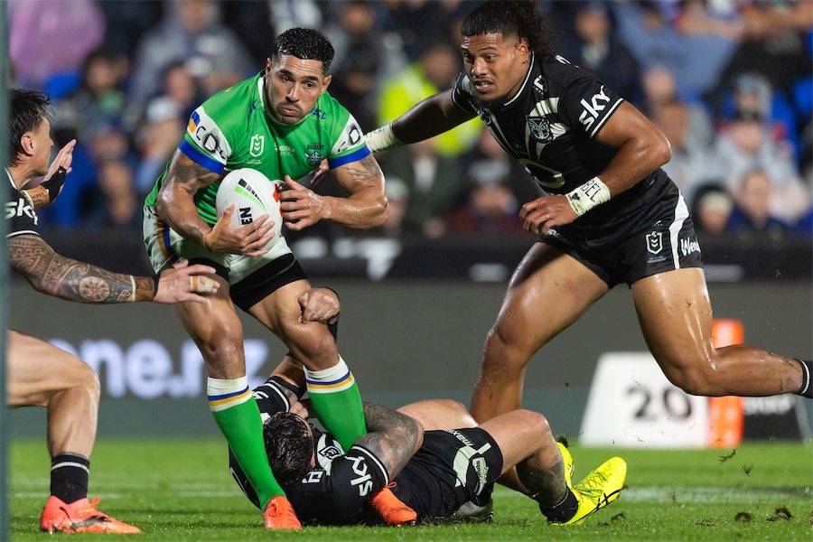 Raiders climb to second spot after stunning Warriors