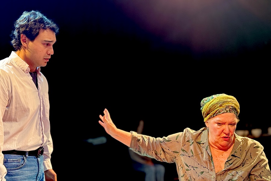 Dark and splendid play starts with a fish, ends with a family