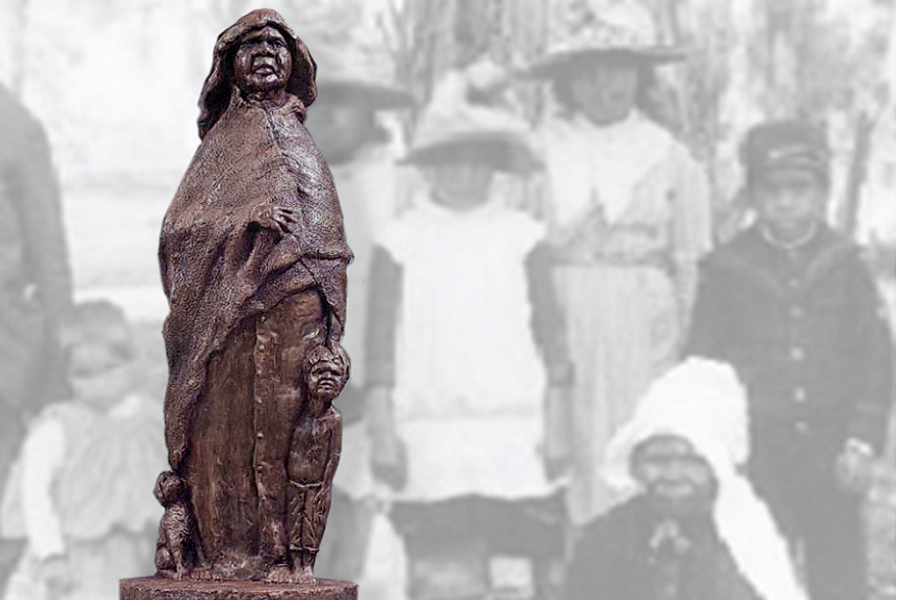 Queen Nellie honoured in sculpture and art