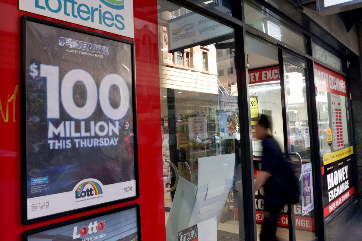 Someone has taken out the $100m Powerball draw