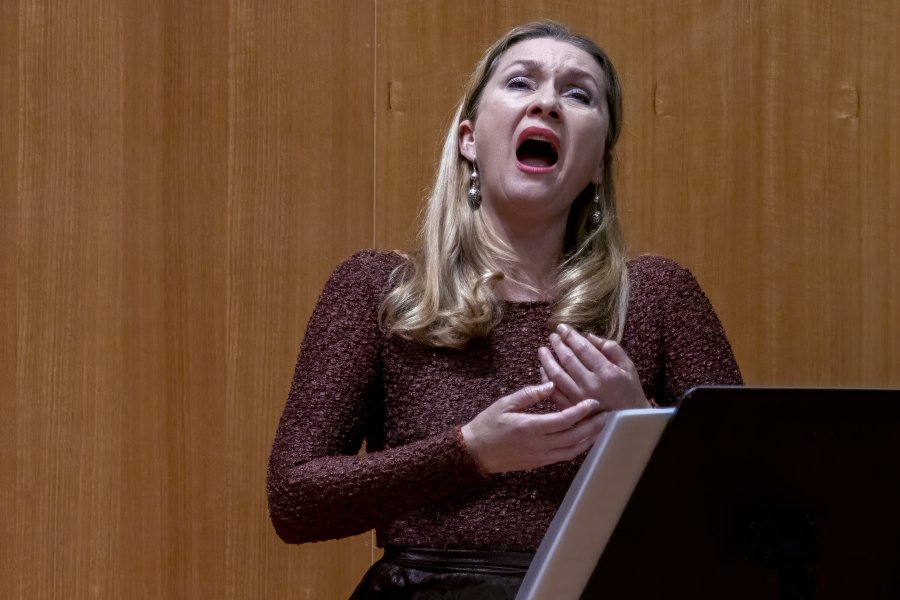 Soprano’s charming style in her Ukrainian musical journey