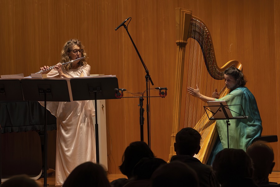 Harp and flute and where music can go