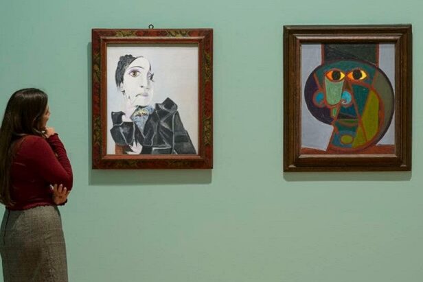 Air of excitement around Cezanne to Giacometti show