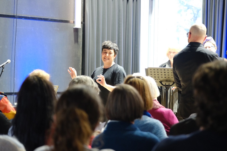 Unusual diary of a covid day put to music