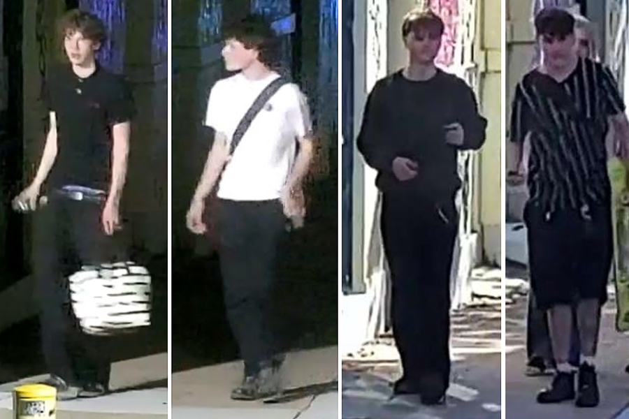 Graffiti guys? Police release photos