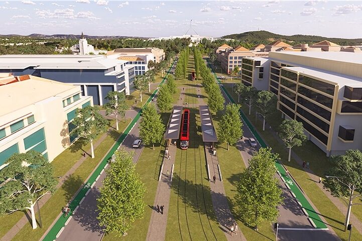 Tram plan from the shallow end of the think tank