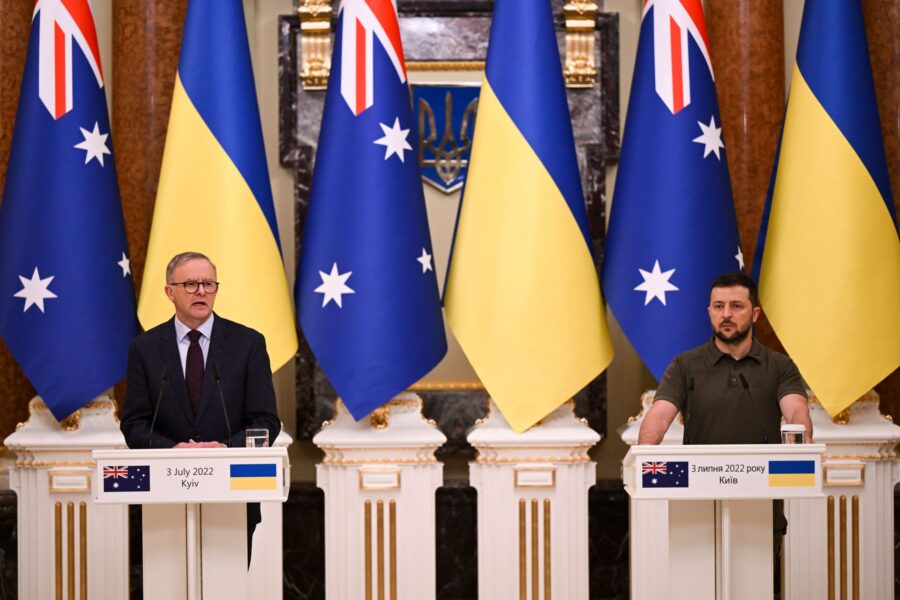 Australia, Ukraine negotiate non-binding security pact
