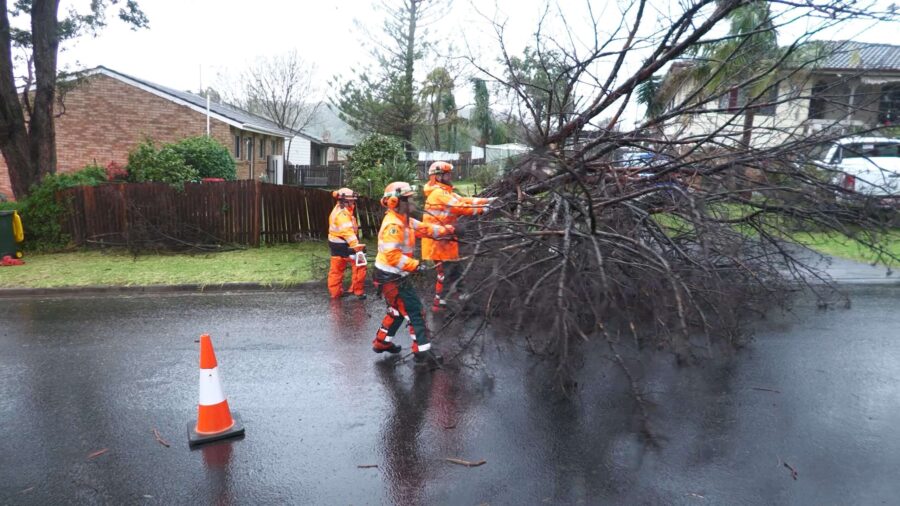 ‘Wild night’ as complex storm thumps east coast homes