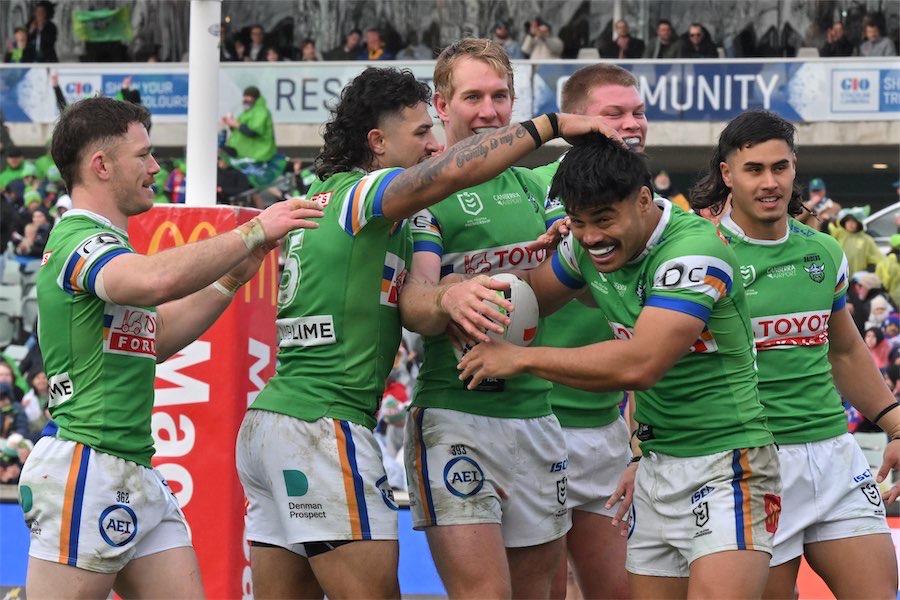Youth proving key for rampant Raiders in NRL title bid
