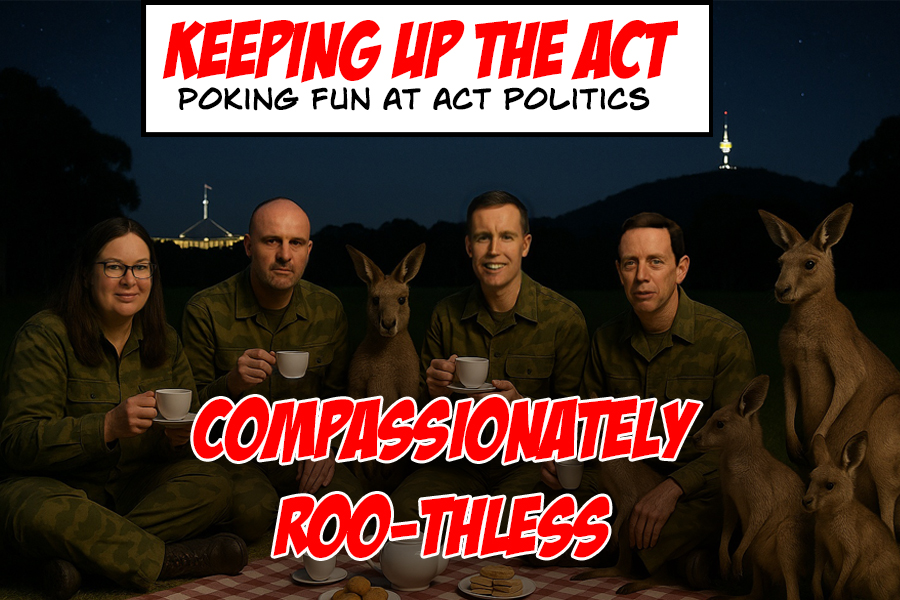 KEEPING UP THE ACT