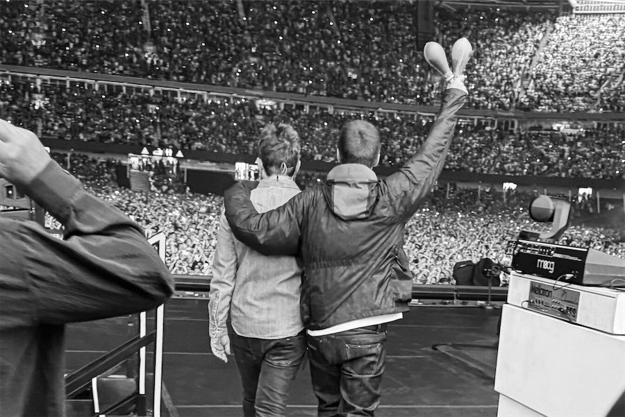‘Hello, people!’: Oasis back on stage after 16 years