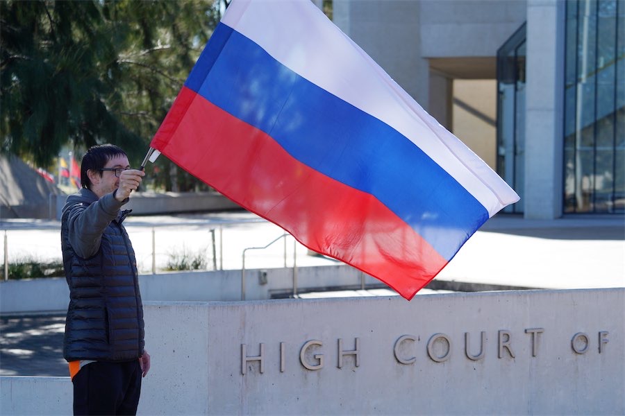 Russia fights edict Canberra embassy a security threat