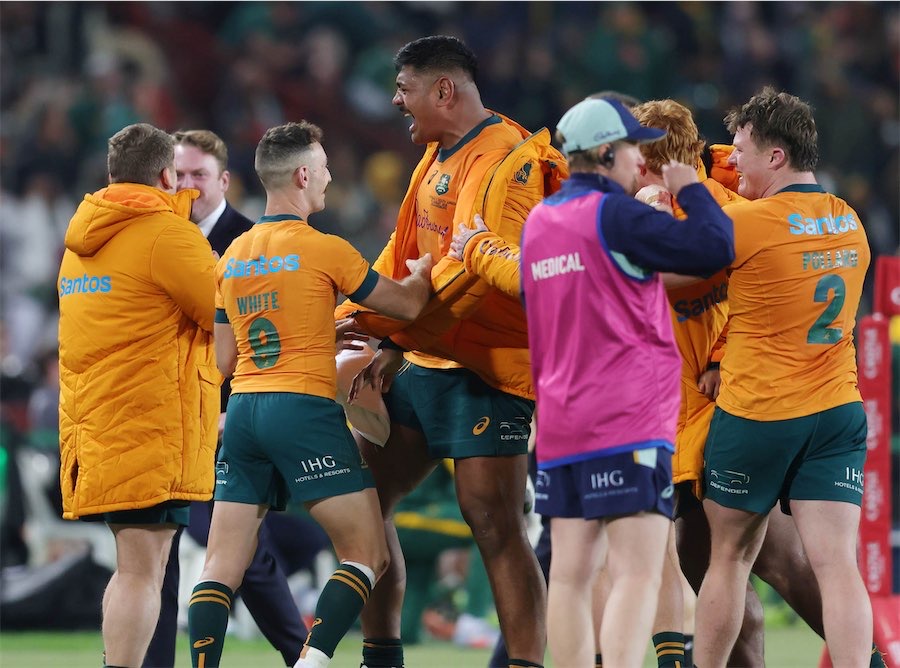 ‘I’m blown away’: coach hails Wallabies’ crazy comeback