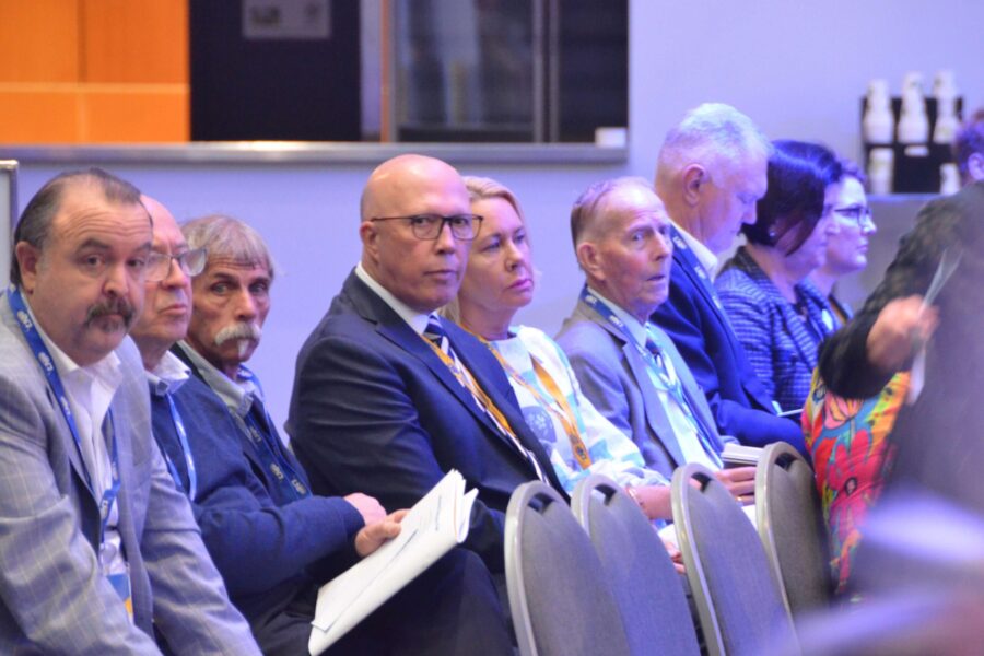 ‘What would Peter do?’: Dutton feted at LNP convention